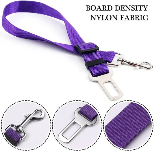 Adjustable Dog Seat Belt