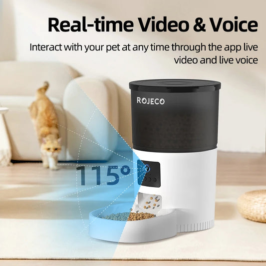 Smart Pet Feeder with Camera