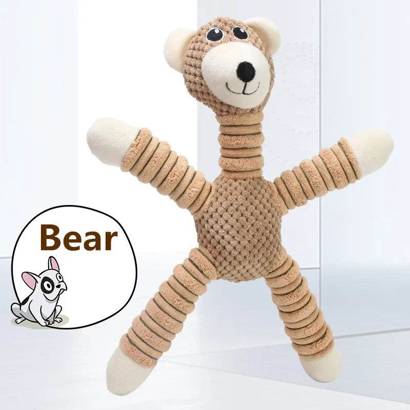 Tough Plush Dog Toy