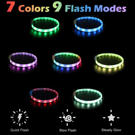 USB LED Dog Collar