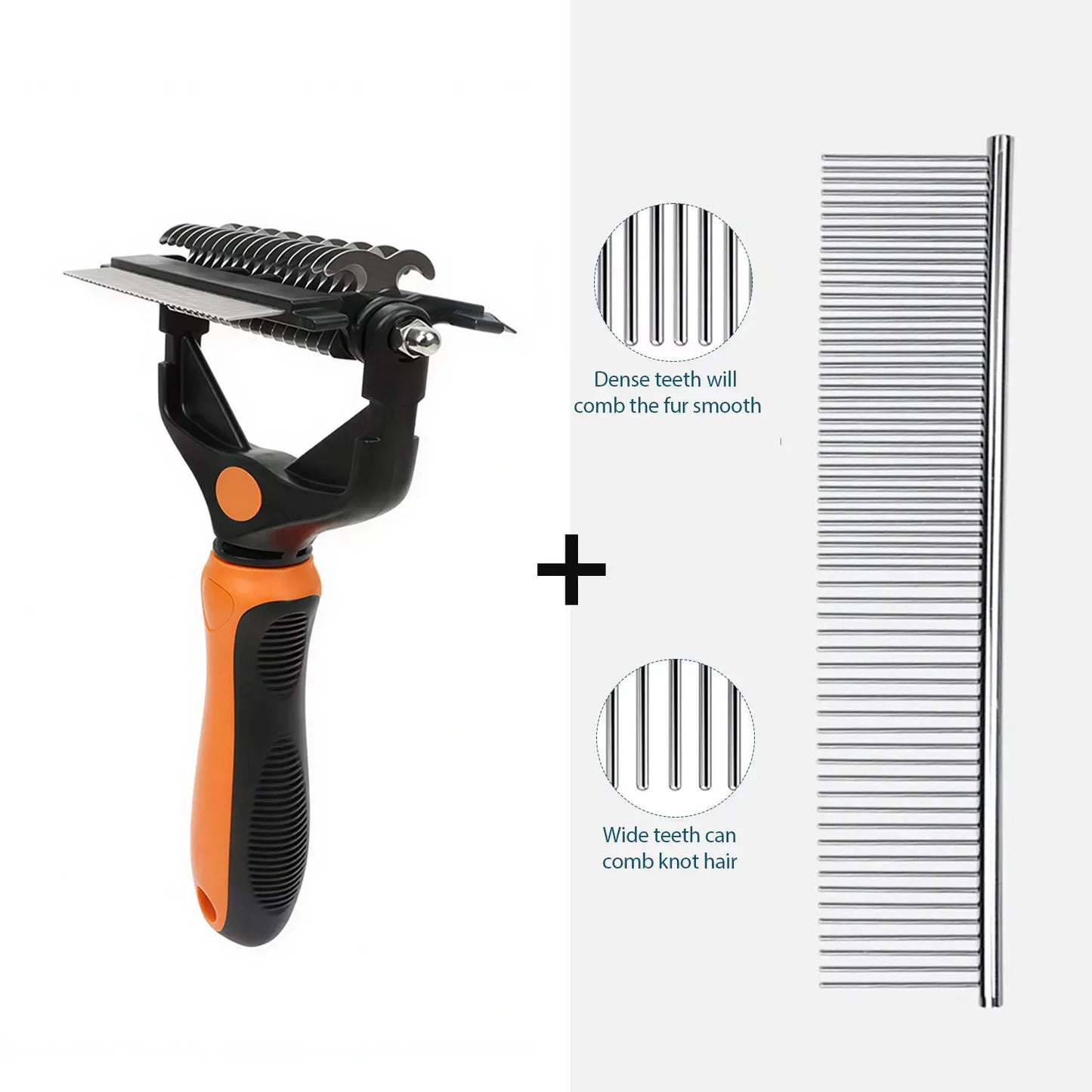 3-in-1 Deshedding Brush