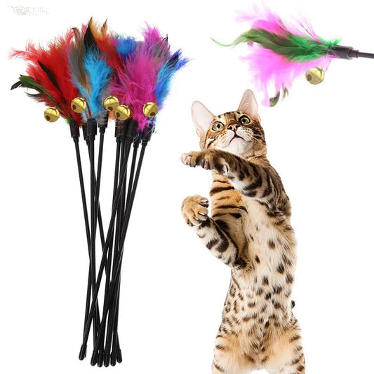 Feather Cat Wand Toy