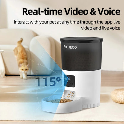 Smart Pet Feeder with Camera