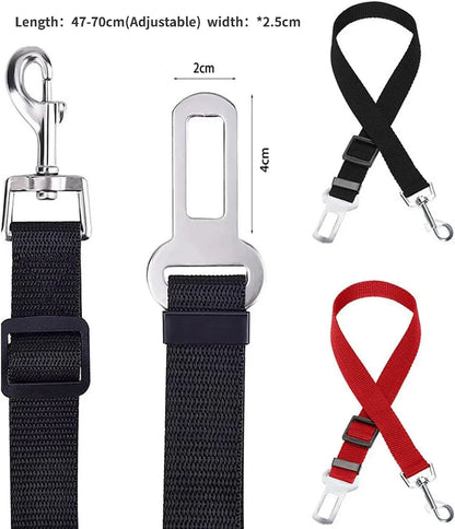 Adjustable Dog Seat Belt
