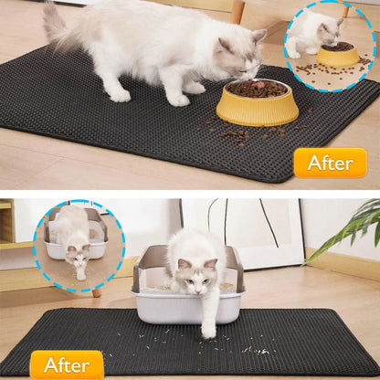 Double-Layer Litter Mat