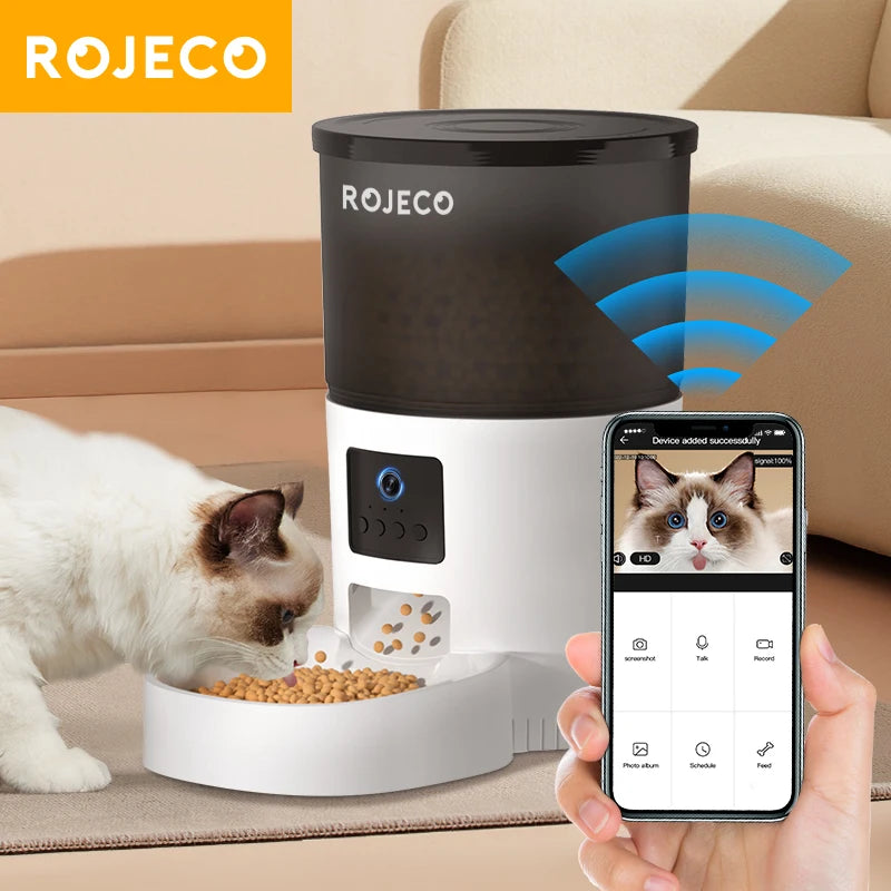 Smart Pet Feeder with Camera