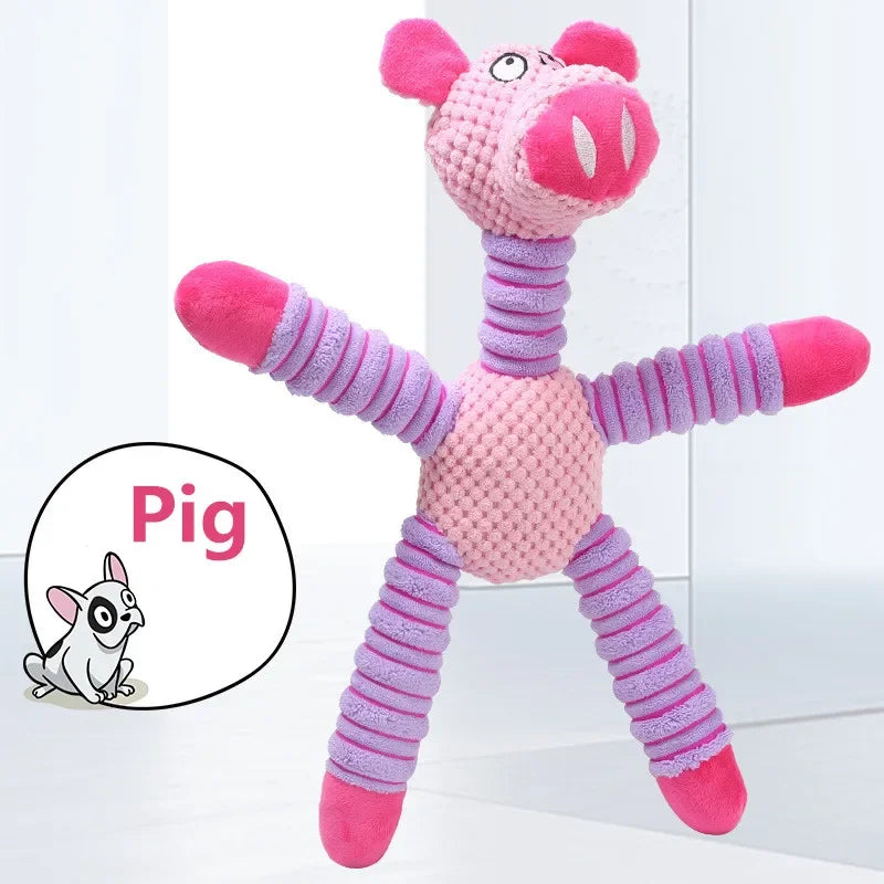 Tough Plush Dog Toy