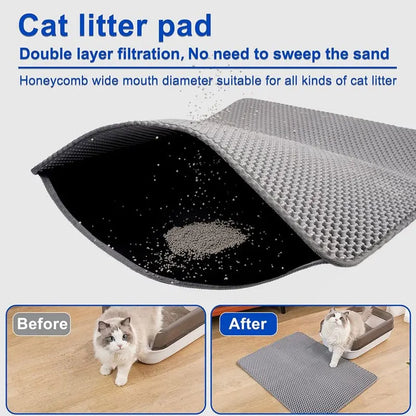 Double-Layer Litter Mat