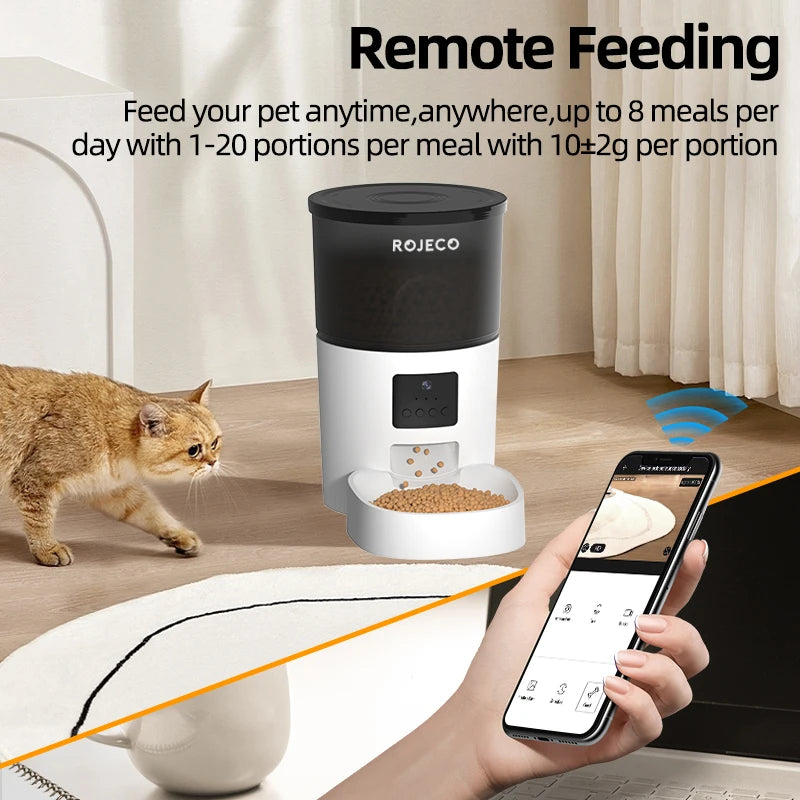 Smart Pet Feeder with Camera