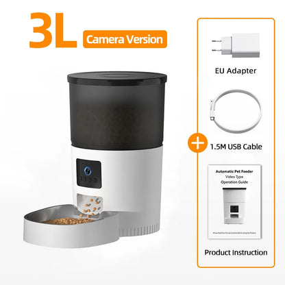 Smart Pet Feeder with Camera