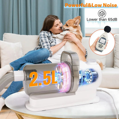 Pet Grooming Vacuum Kit