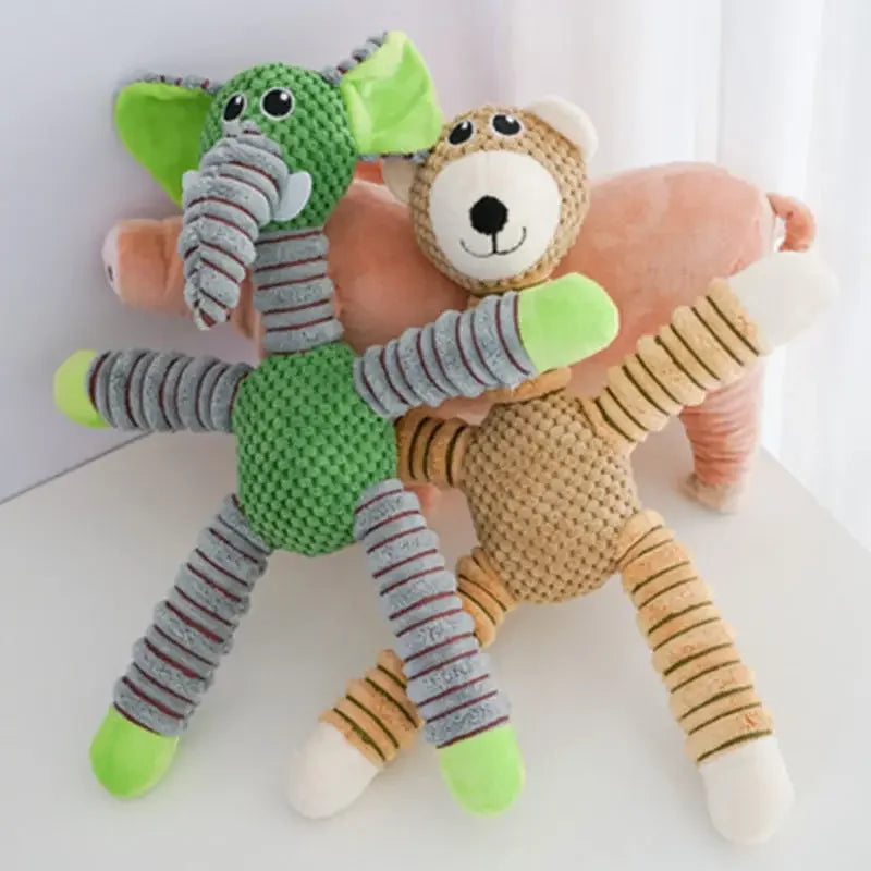 Tough Plush Dog Toy