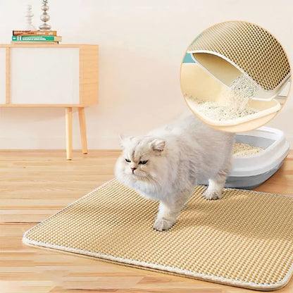 Double-Layer Litter Mat